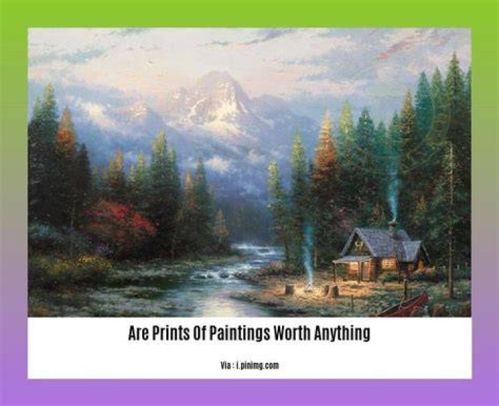 Are reproductions of paintings worth anything?