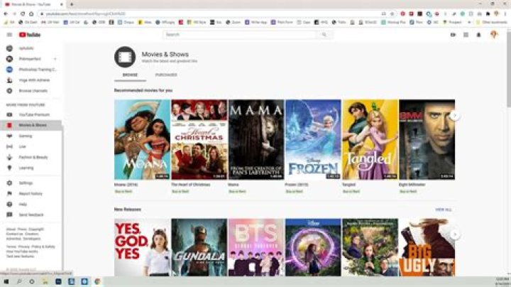 Are there any movies on YouTube?