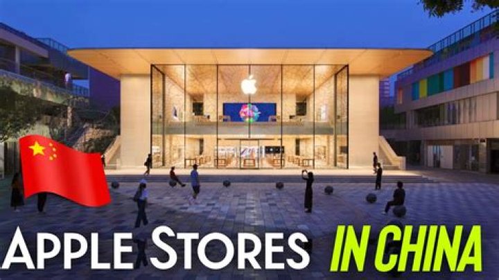 Are there Apple stores in China?