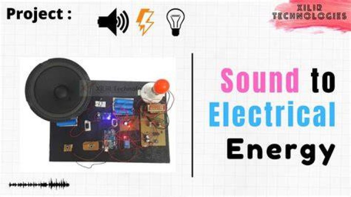Can sound be converted to electricity?