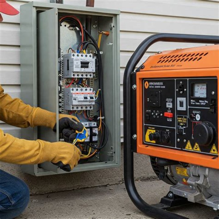 Can you connect a generator to an outlet?