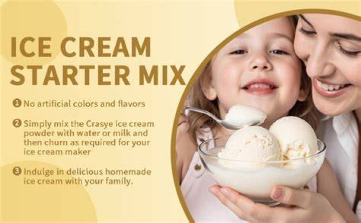 Can you mix ice cream and milk?