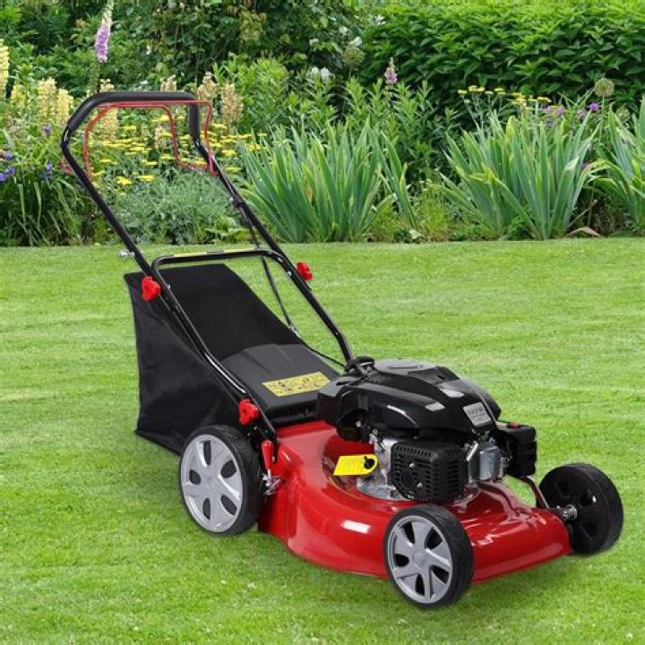 Can you store lawn mower upright?