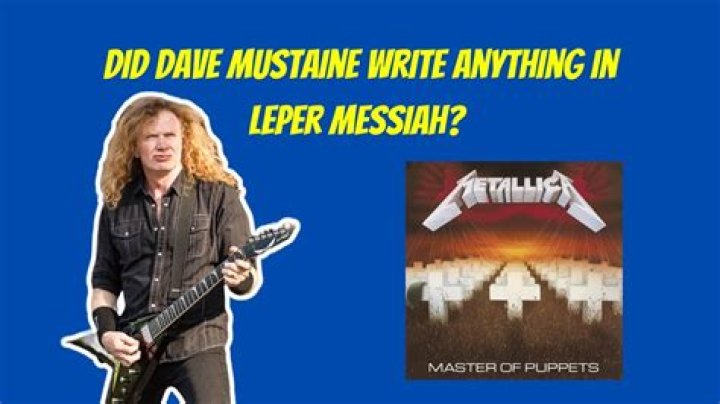 Did Dave Mustaine write seek and destroy?