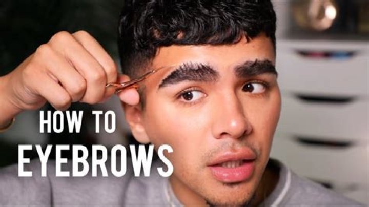 Did Joey really do his eyebrows?