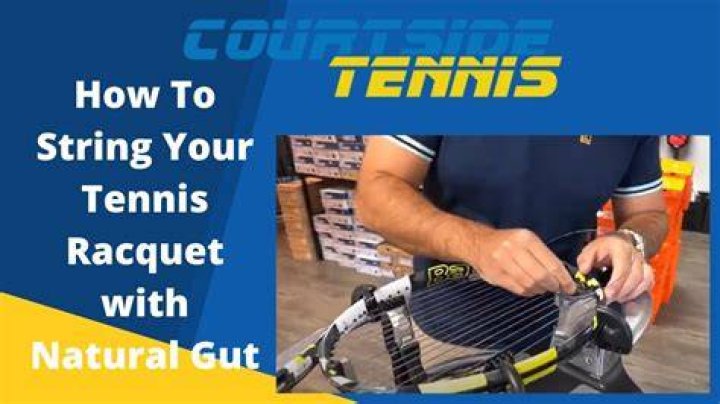 Do tennis pros use natural gut?