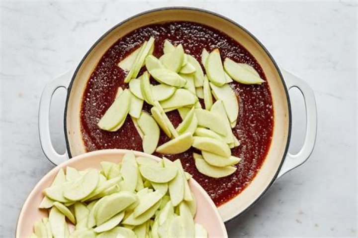 Do you cook apples before putting them in a pie?