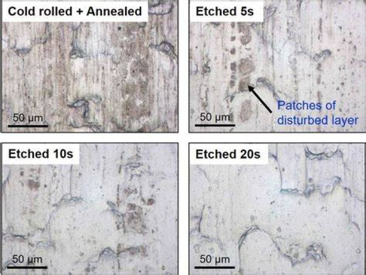 Does BHF etch aluminum?