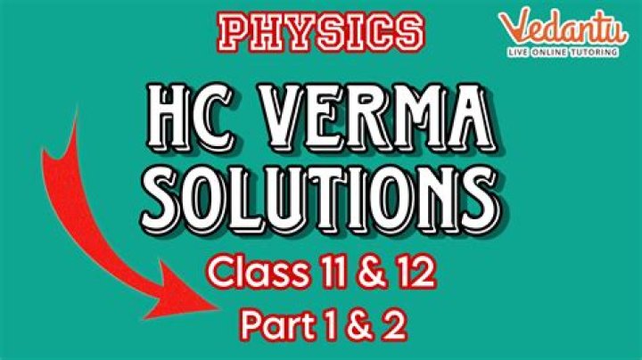 Does H C Verma have solutions?