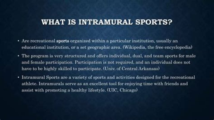 Does Pitt have intramural sports?