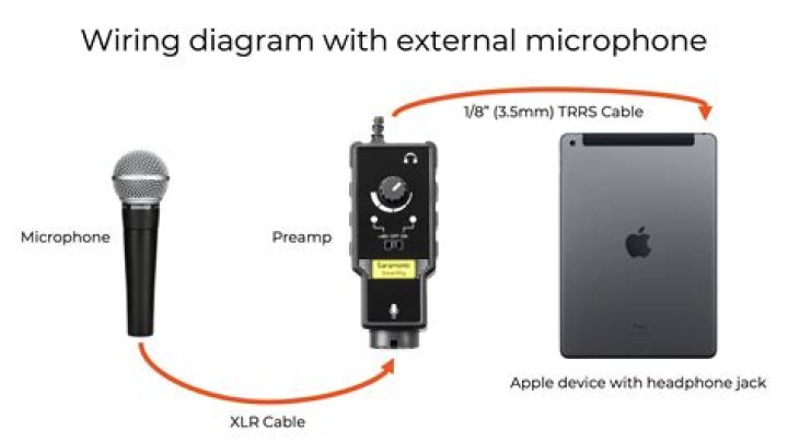 Does Sony cx405 have mic input?