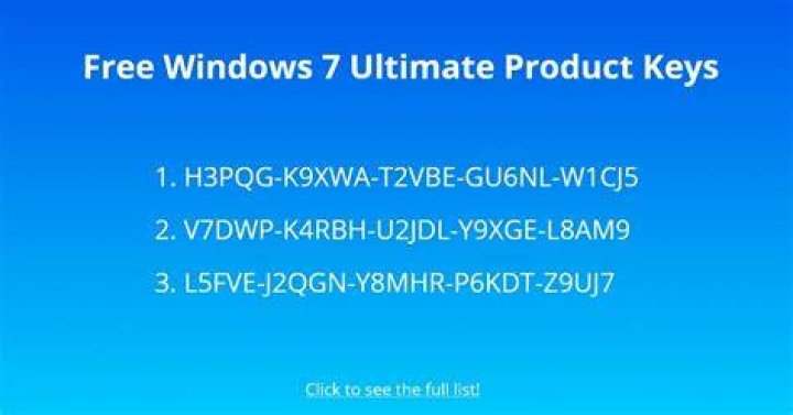 How can I change my windows 7 ultimate product key?