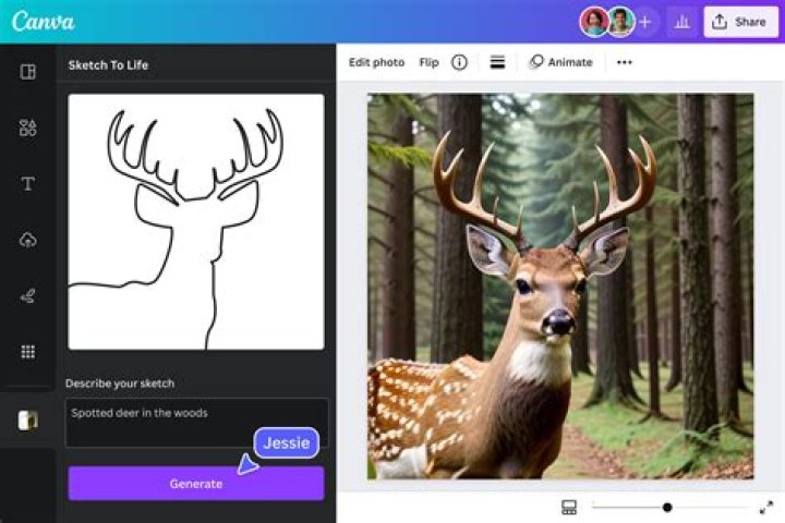 How can I draw on a photo?
