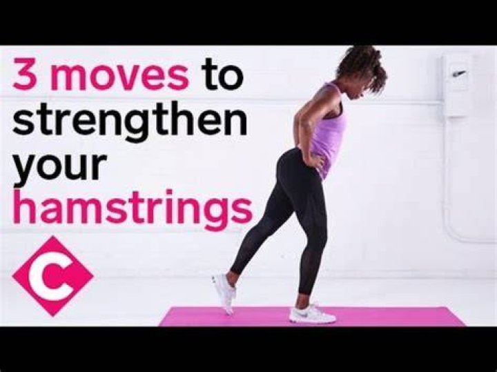 How can I strengthen my hamstrings at home?