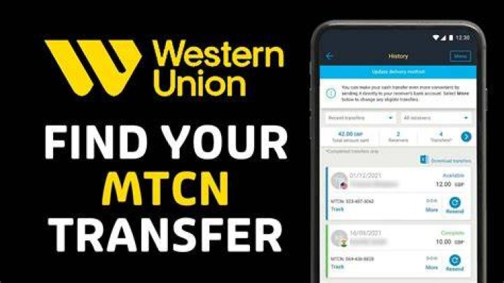 How can I track my money sent through Western Union?