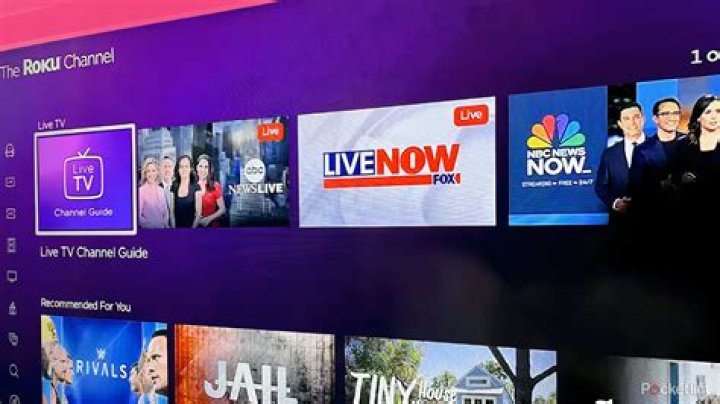 How can I watch live TV on iOS?