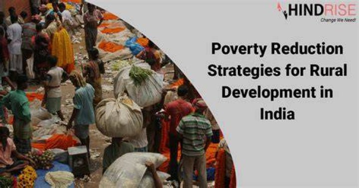 How can we reduce poverty in India?