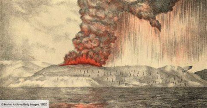 How did Krakatoa affect humans?