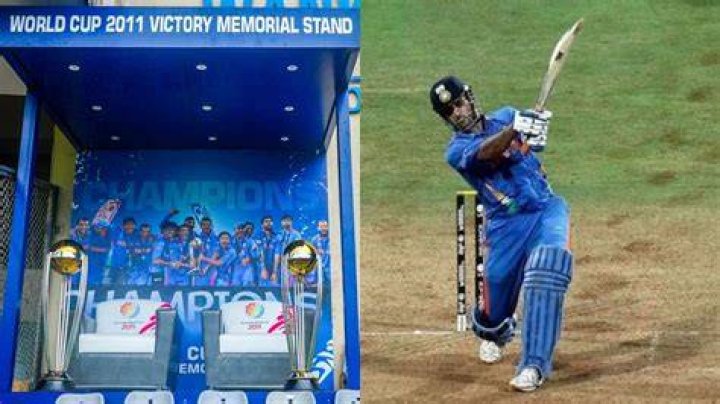How did MS Dhoni finish the final of the 2011 World Cup?