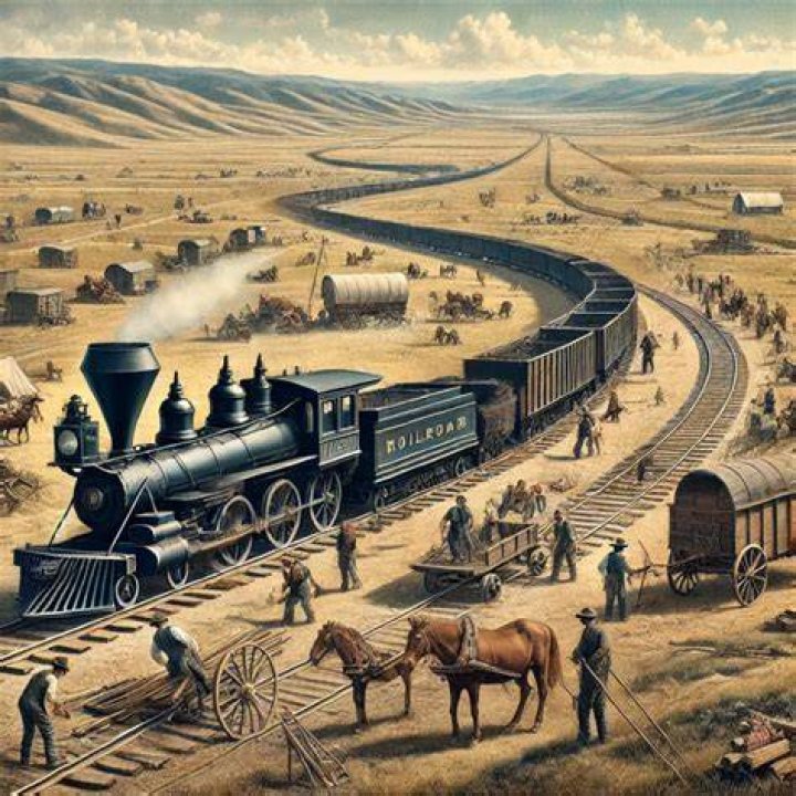 How did railroads affect the American economy?