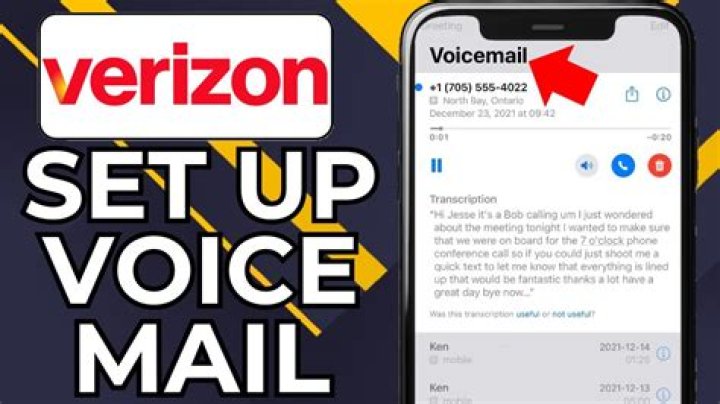 How do I activate my voicemail on Verizon?