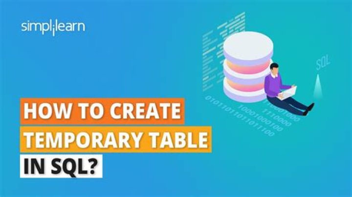 How do I delete a temp table in SQL?