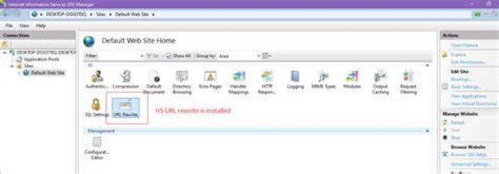 How do I download an IIS URL Rewrite?