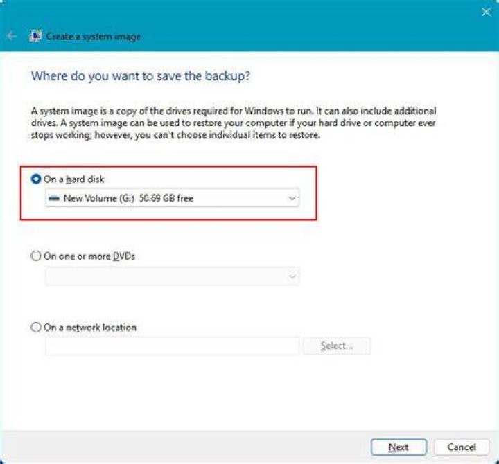 How do I extract from Windows image backup?