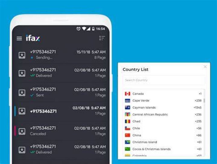 How do I fax internationally?