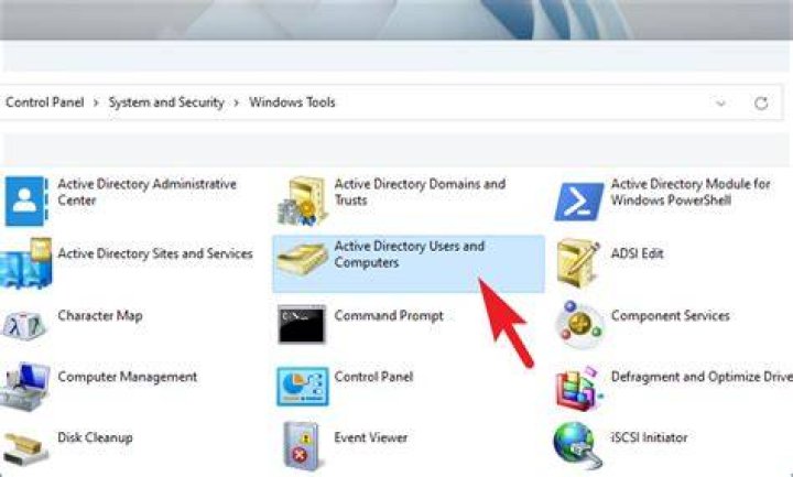 How do I find Active Directory in Windows Server 2008?