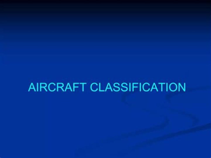 How do I find my aircraft classification number?