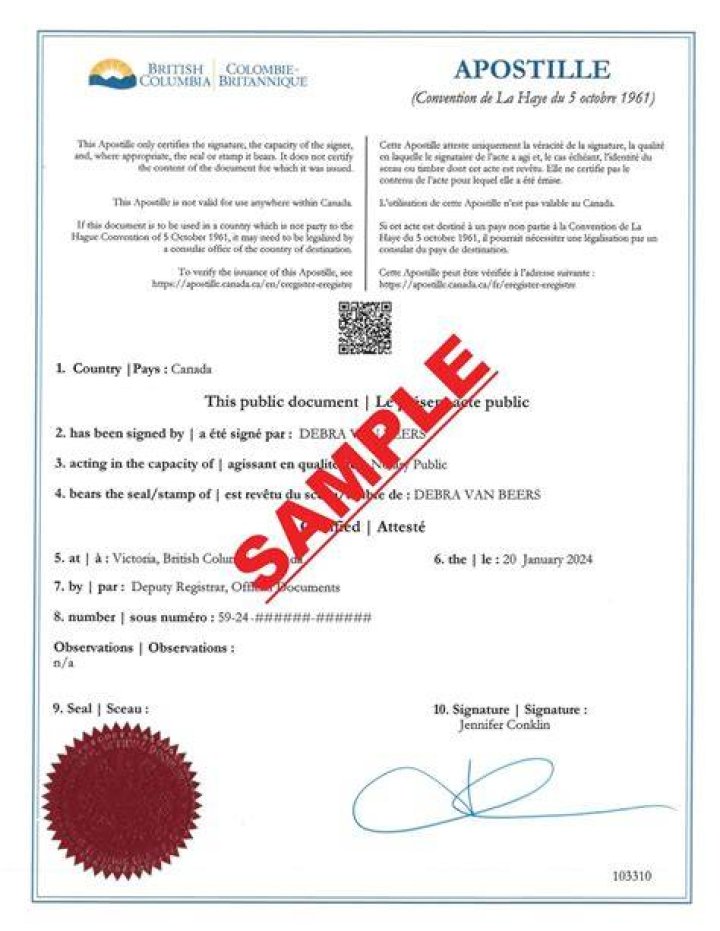 How do I get an apostille certificate?