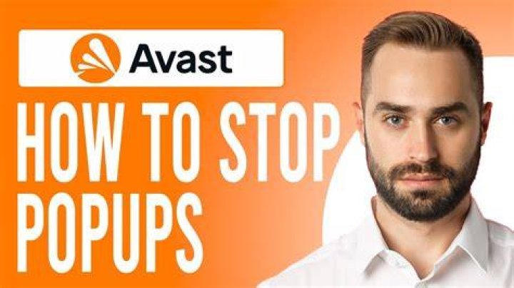 How do I get rid of Avast pop ups?