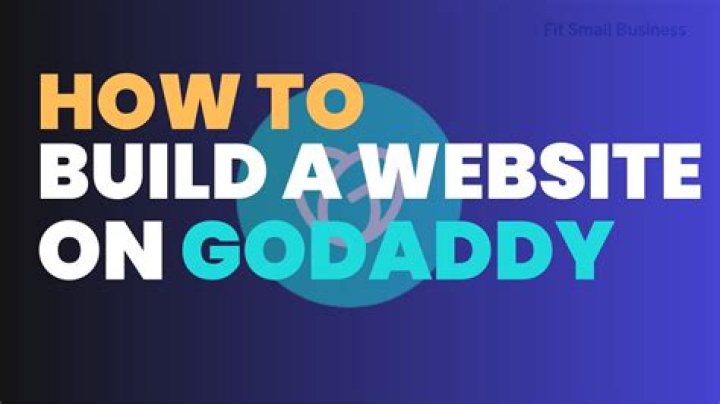How do I log into GoDaddy website builder?