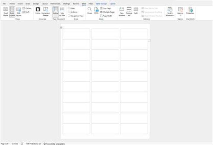 How do I make 5160 labels in Word?