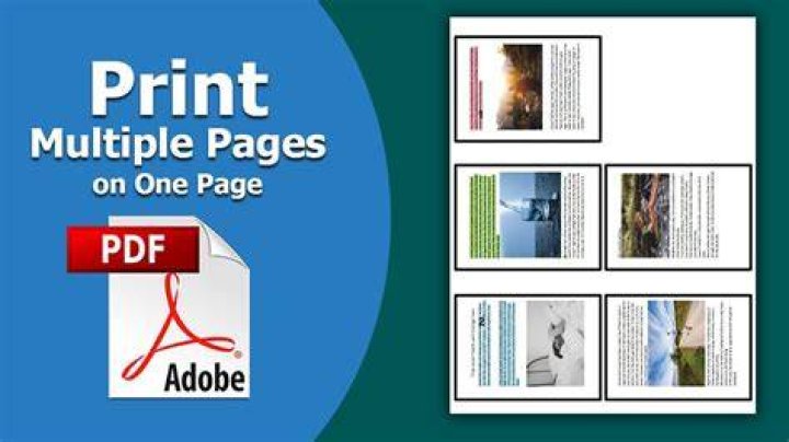 How do I make a multiple page PDF in Photoshop 7?