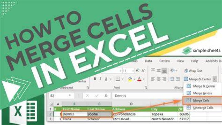 How do I merge cells in Excel using VBA?