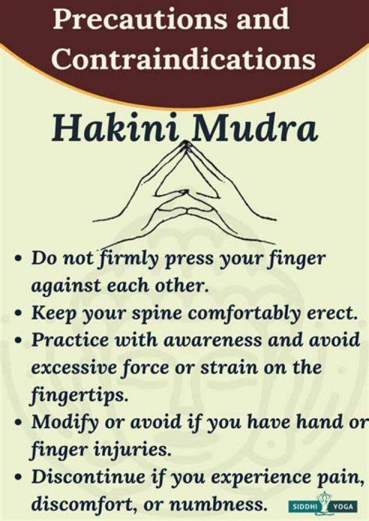 How do I practice Hakini Mudra?