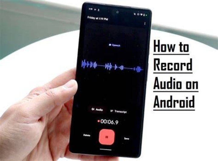 How do I record audio on Android?