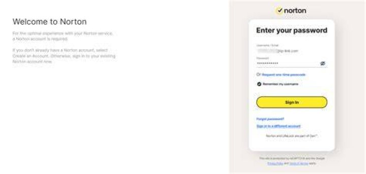 How do I recover my Norton Account?