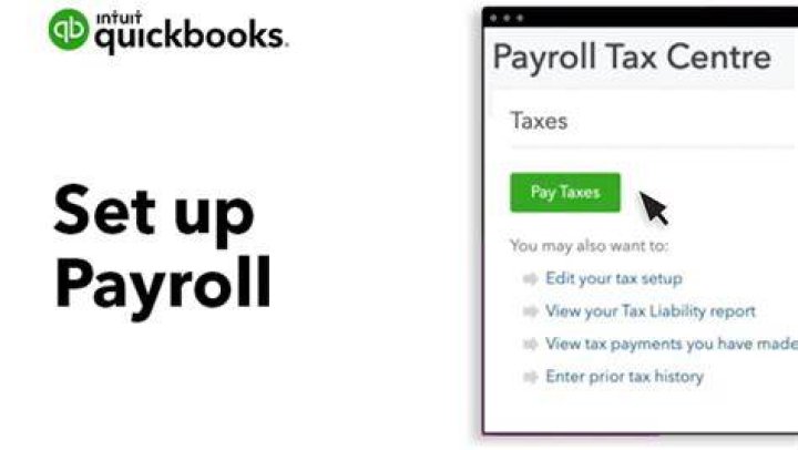 How do I set up payroll in QuickBooks?