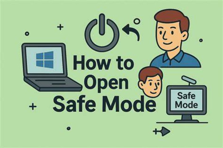 How do I start my Lenovo laptop in Safe Mode?