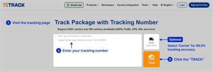 How do I track my parcel on Trackon?