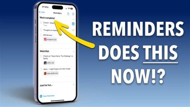 How do I use the Reminders app on my iPhone?