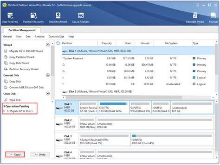 How do I wipe my hard drive with GParted?