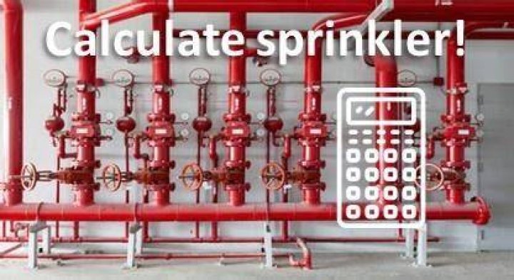 How do you calculate hydraulic sprinklers?