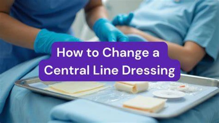 How do you change a catheter dressing?
