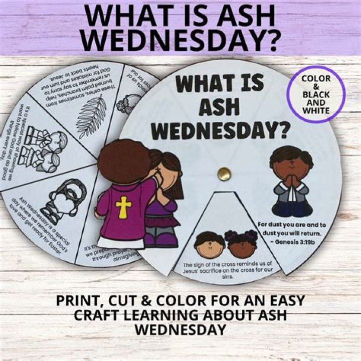 How do you explain Ash Wednesday to preschoolers?