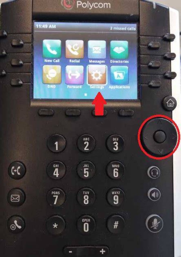 How do you fix an unregistered line on a Polycom phone?
