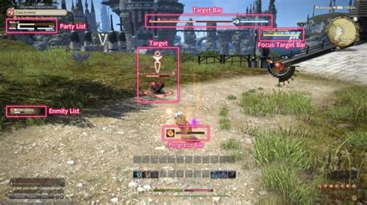 How do you focus target Ffxiv?